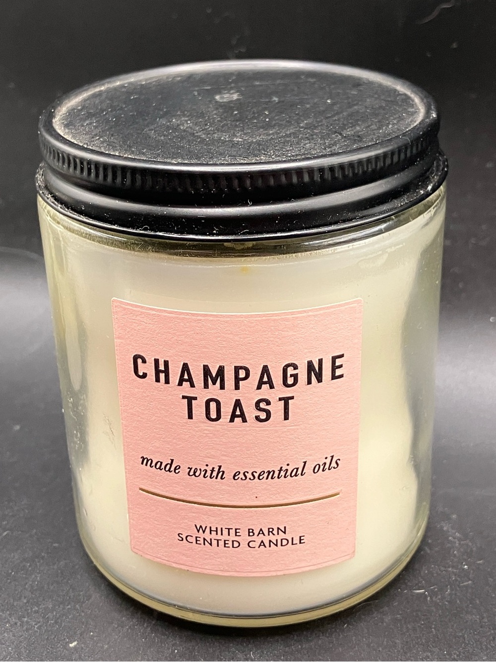 White Barn Champagne Toast Candle Bath and Body Works NEW 7 oz